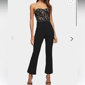 Black Corset Pant Jumpsuit